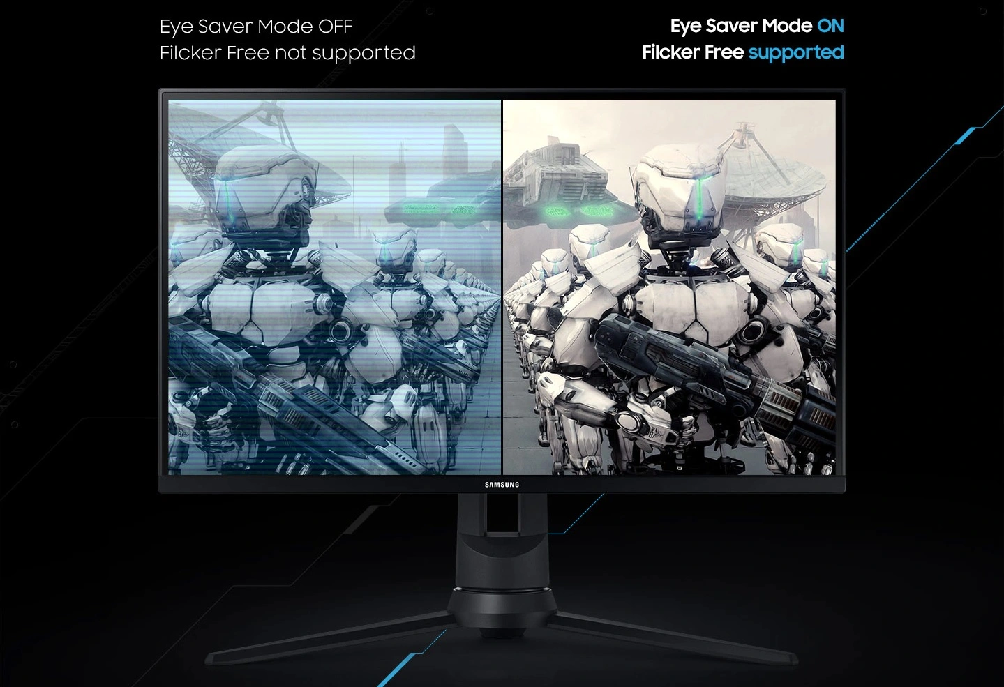 Eye Saver Mode w Samsung Odyssey G3